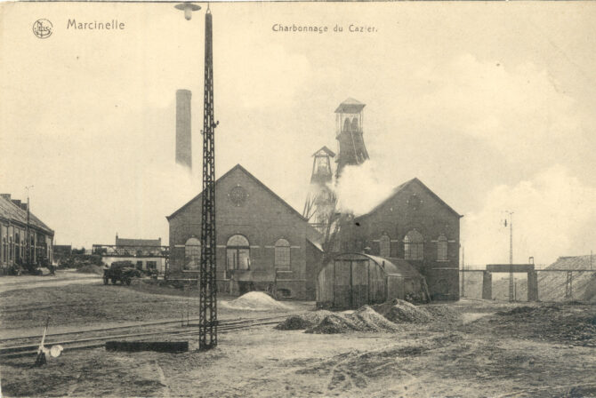 Carte postale 1920 Coll Le Bois du Cazier