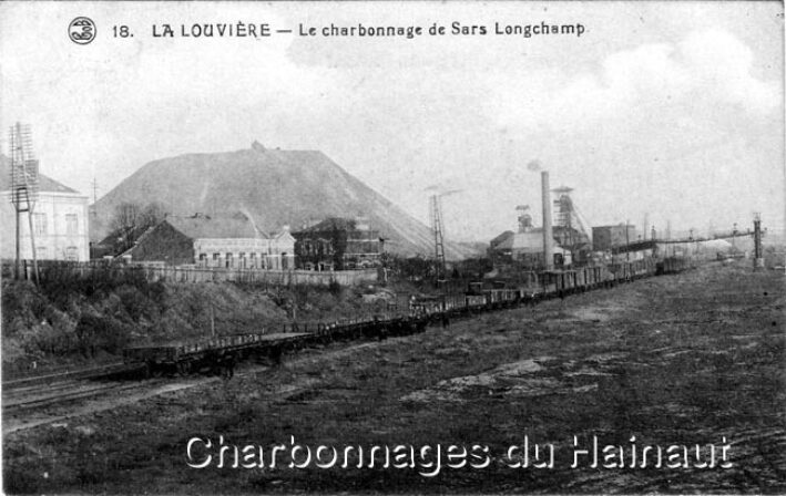 Histo charbonnage Sars Longchamps Albert1er CH