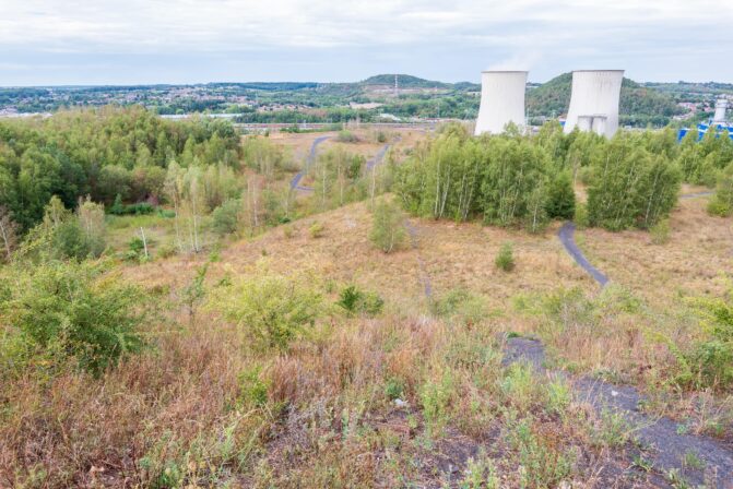 Terril Naye à Bois 26 vue de centrale d Amercoeur depuis sommet CD min