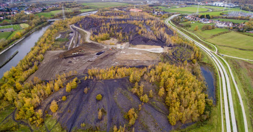 Saint jacques 20171113 vue aerienne terril exploitation 3 SETSJ